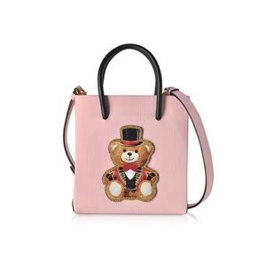 Moschino Couture Jeremy Scott Circus Bear Cross Tote Shoulder Bag New w/Tags